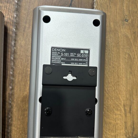 DENON S-101 or SC-S101, Left & Right speaker pair No Cables - Picture 6 of 6
